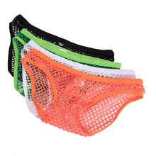 Load image into Gallery viewer, Sexy Mens Gay Briefs Breathable Fishnet
