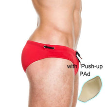 Load image into Gallery viewer, The Gordons - Sexy Gay Swimming Push Up Pad Swim Trunks