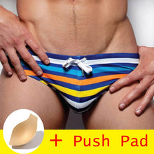 Load image into Gallery viewer, The Bubble - Gay Swimwear with Push Pad